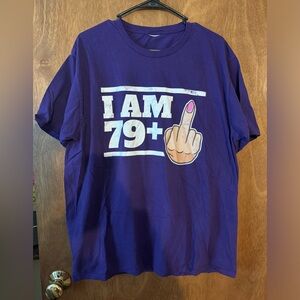 funny tshirt for 80th birthday